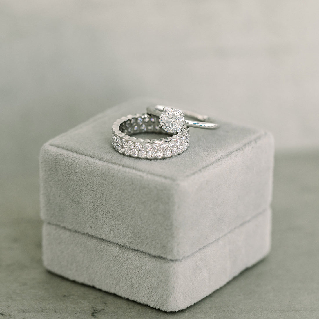 2.75ct Round Brilliant Cut Moissanite Solitaire Engagement Ring