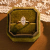 1.0 - 3.0 CT Marquise CVD Diamond Bezel Solitaire Engagement Ring