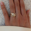 1.50CT-2.50CT Marquise Cut Moissanite Diamond Unique Pave Engagement Ring