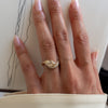 1.50CT-2.50CT Marquise Cut Moissanite Diamond Unique Pave Engagement Ring