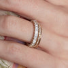 4.50CTW Emerald Cut Full Eternity Stacking Wedding Band