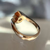 1.0CT-2.0CT Asscher Cut Moissanite Antique Engagement Ring