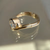 1.0CT-2.0CT Asscher Cut Moissanite Antique Engagement Ring