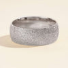 8mm Domed Stardust Men's Wedding Band
