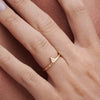 0.15 CT Round Shape Solitaire Setting Engagement Ring