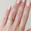 2.0 - 4.0 CT Elongated Cushion Cut CVD Diamond Hidden Halo Engagement Ring