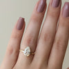 1.50 - 3.50 CT Pear Cut CVD Diamond Solitaire Engagement Ring