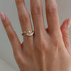 1.50CT-2.50CT Yellow Pear Cut Moissanite Diamond Antique Engagement Ring