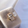 2.0 -4.0 CT Radiant CVD Diamond Solitaire Engagement Ring