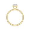 2.0 -4.0 CT Radiant CVD Diamond Solitaire Engagement Ring