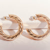 Curly Hoops for women