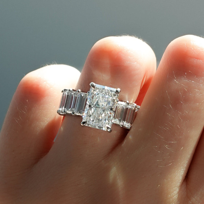 Written in the Stars: Constellation Radiant Cut Ring