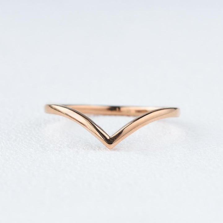 1.50MM Solid Gold Curved Perfect Stacking Band for All Rings