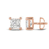 2.0CT Princess Cut Moissanite Diamond Stud Earrings for Her