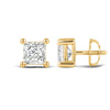 2.0CT Princess Cut Moissanite Diamond Stud Earrings for Her