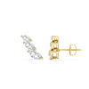 Marquise Cut Unique Moissanite Diamond Stud Earrings for Women