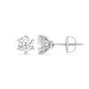 Round Cut Moissanite Diamond Stud Earrings for Women