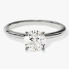 4-Prong Solitaire Round Cut Moissanite Engagement Ring (1.00 CT)