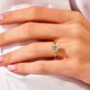 4-Prong Solitaire Round Cut Moissanite Engagement Ring (1.50 CT)