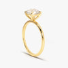 4-Prong Solitaire Round Cut Moissanite Engagement Ring (1.50 CT)