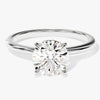 4-Prong Solitaire Round Cut Moissanite Engagement Ring (1.50 CT)