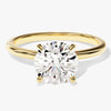4-Prong Solitaire Round Cut Moissanite Engagement Ring (2.00 CT)