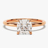 Cushion Cut Solitaire Moissanite Engagement Ring (1.50 CT)