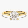 Cushion Cut Solitaire Moissanite Engagement Ring (1.50 CT)