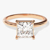 Princess Cut Solitaire Moissanite Engagement Ring (1.50 CT)