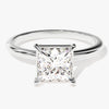 Princess Cut Solitaire Moissanite Engagement Ring (1.50 CT)
