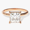Princess Cut Solitaire Moissanite Engagement Ring (2.00 CT)
