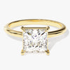 Princess Cut Solitaire Moissanite Engagement Ring (2.00 CT)