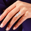 Princess Cut Solitaire Moissanite Engagement Ring (1.00 CT)