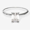 Emerald Cut Solitaire Moissanite Engagement Ring (1.00 CT)