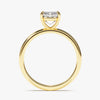 Emerald Cut Solitaire Moissanite Engagement Ring (1.50 CT)