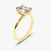 Emerald Cut Solitaire Moissanite Engagement Ring (1.50 CT)