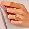 6-Prong Solitaire Round Cut Moissanite Engagement Ring (1.50 CT)