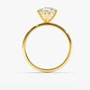 6-Prong Solitaire Round Cut Moissanite Engagement Ring (1.50 CT)