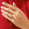 6-Prong Solitaire Round Cut Moissanite Engagement Ring (1.50 CT)
