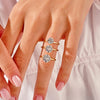 6-Prong Solitaire Round Cut Moissanite Engagement Ring (1.50 CT)