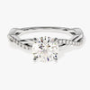 Twist Moissanite Engagement Ring (1.00 CT)