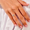 Twist Moissanite Engagement Ring (1.00 CT)