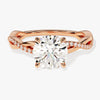Twist Moissanite Engagement Ring (1.50 CT)