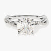 Twist Moissanite Engagement Ring (1.50 CT)