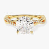 Twist Moissanite Engagement Ring (2.00 CT)