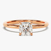 Cushion Cut Solitaire Moissanite Engagement Ring (1.00 CT)