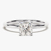 Cushion Cut Solitaire Moissanite Engagement Ring (1.00 CT)