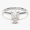 Pear Cut Solitaire Moissanite Engagement Ring (1.50 CT)