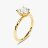Heart Cut Solitaire Moissanite Engagement Ring (1.50 CT)