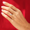 Radiant Cut Solitaire Moissanite Engagement Ring (1.50 CT)